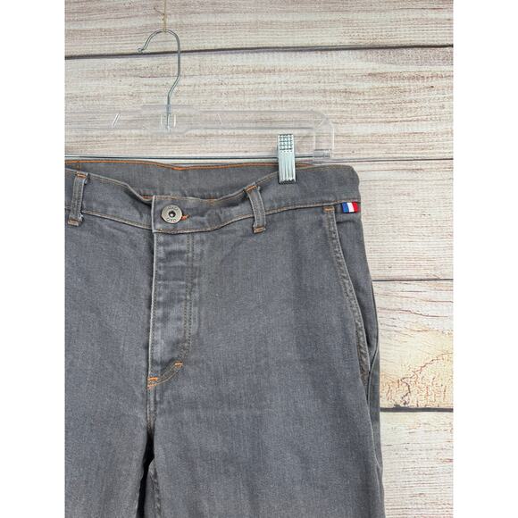 DAO Stretch Slim Leg Jeans Mens 31 Gray Medium Wash Denim France - Picture 3 of 8